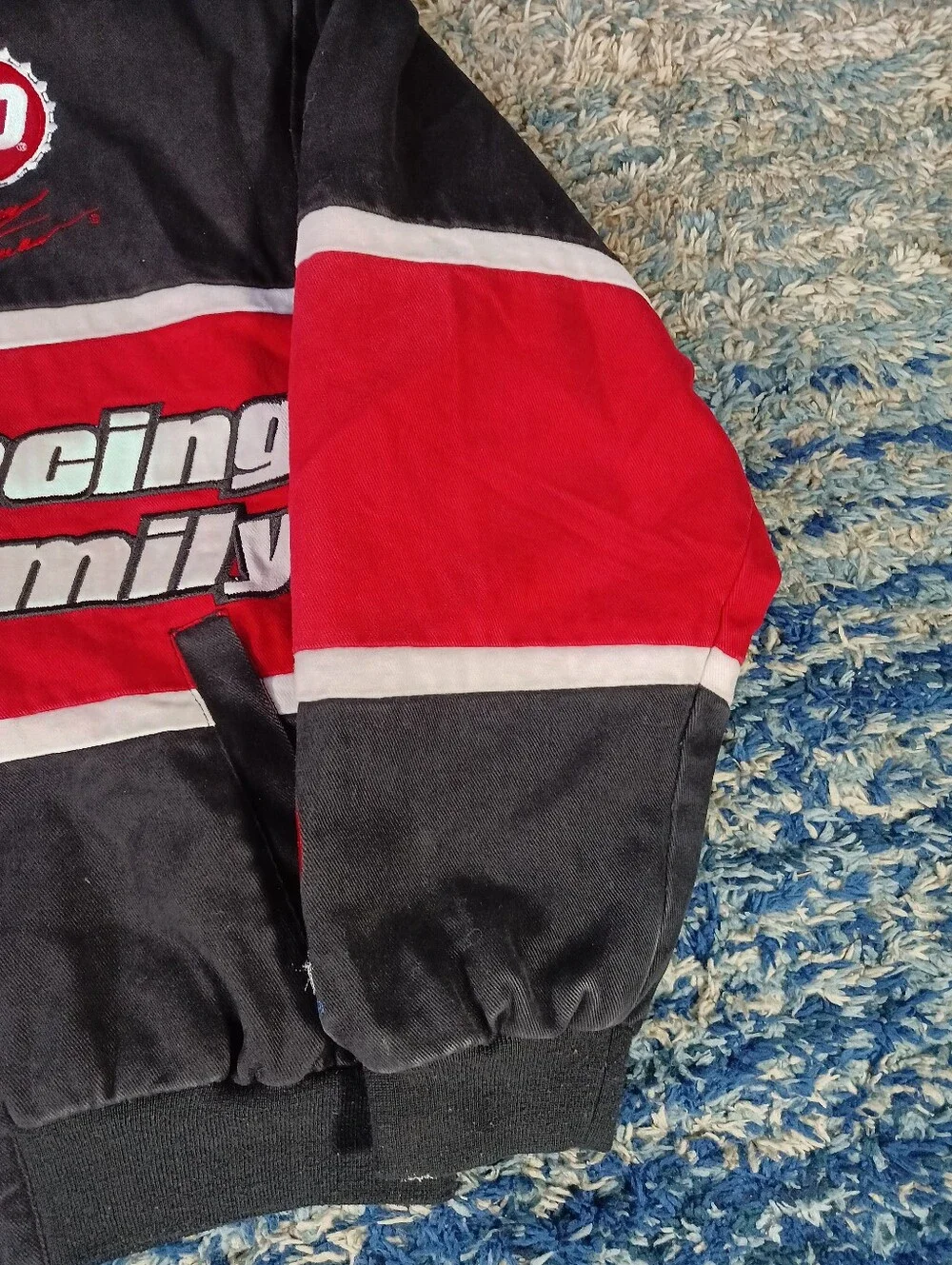 NASCAR JH Design Coca Cola Racing Family #20 Tony Stewart Jacket Mens - Picture 3 of 15